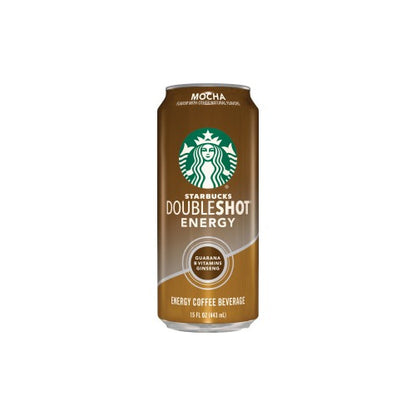 Starbucks Double Shot Energy Mocha Fortified Energy Coffee Drink 15 Fluid Ounce Can