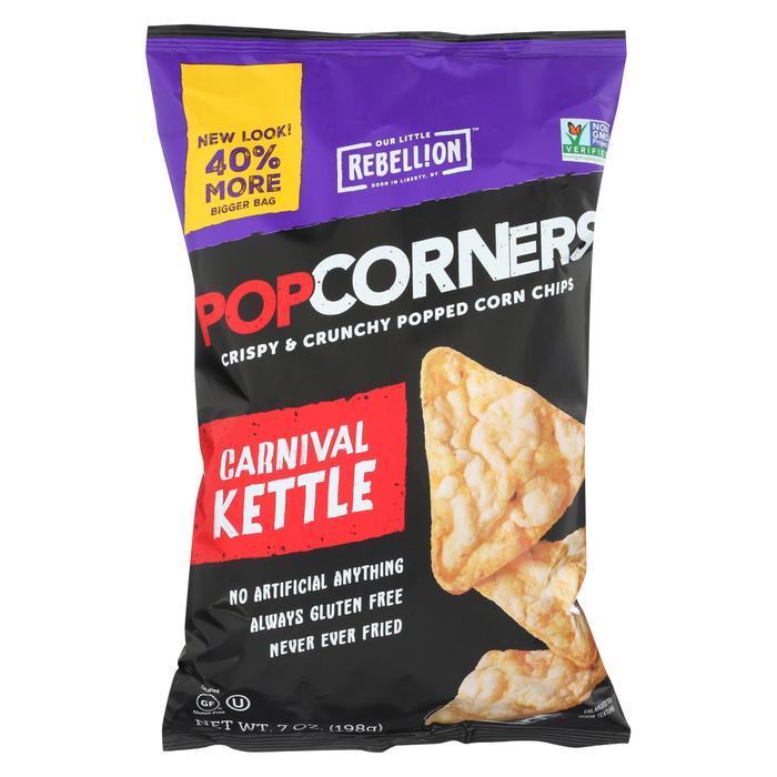 SWEET & SALTY KETTLE CORN THE CRUNCHY AND WHOLESOME POPPED-CORN SNACK, SWEET & SALTY KETTLE CORN
