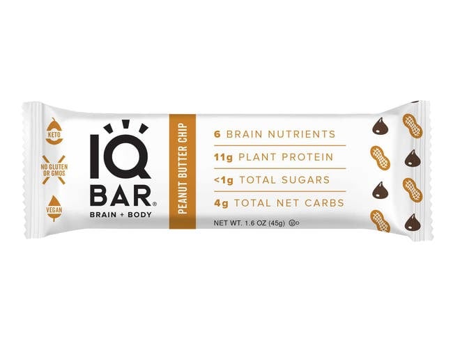 Iq Bar: Peanut Butter Chip Bar  1.6 Oz