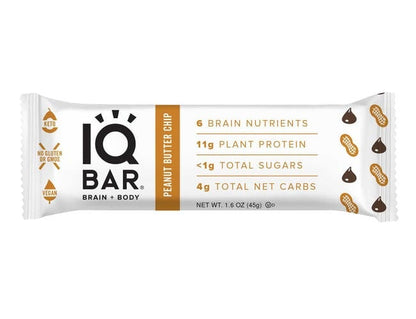 Iq Bar: Peanut Butter Chip Bar  1.6 Oz