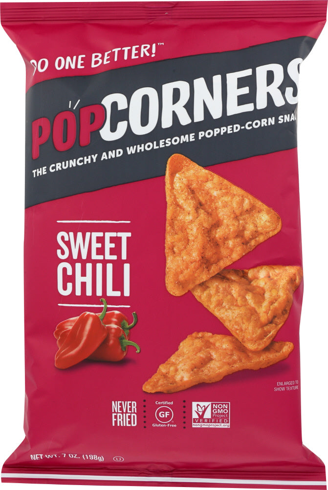 SWEET CHILI POPPED-CORN SNACK, SWEET CHILI