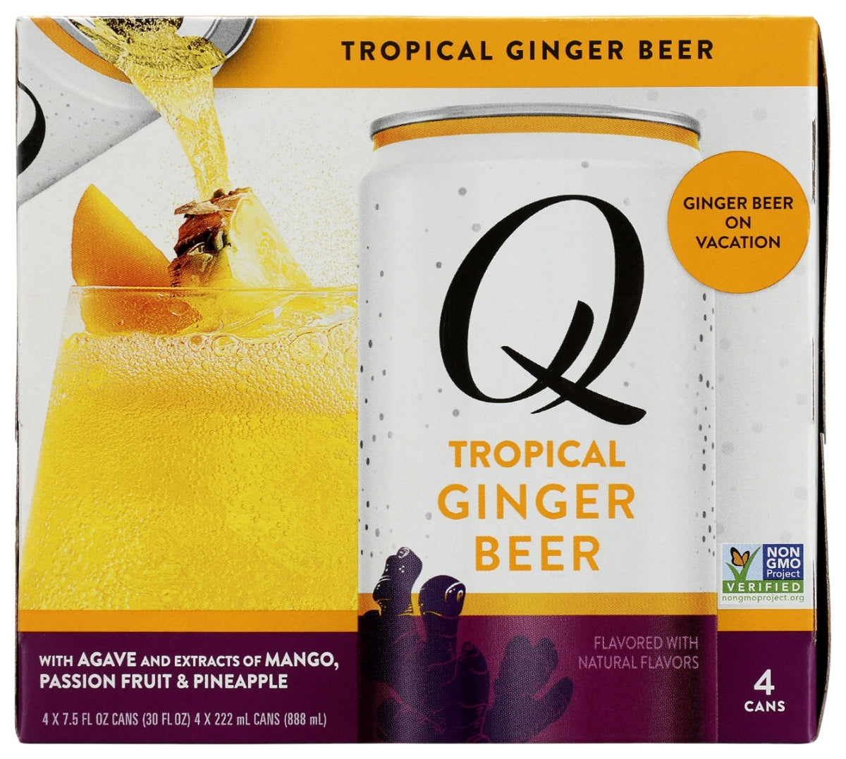 Q Tonic: Tropical Ginger Beer  30 Fo