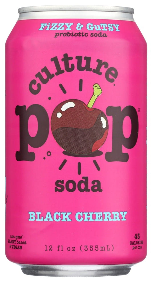 KHCH02401020 12 fl oz Black Cherry Probiotic Soda