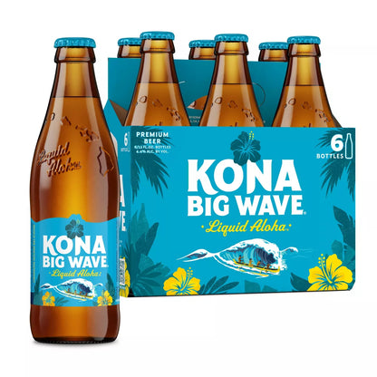 Kona Big Wave Golden Ale Beer - 6pk/12 fl oz Bottles