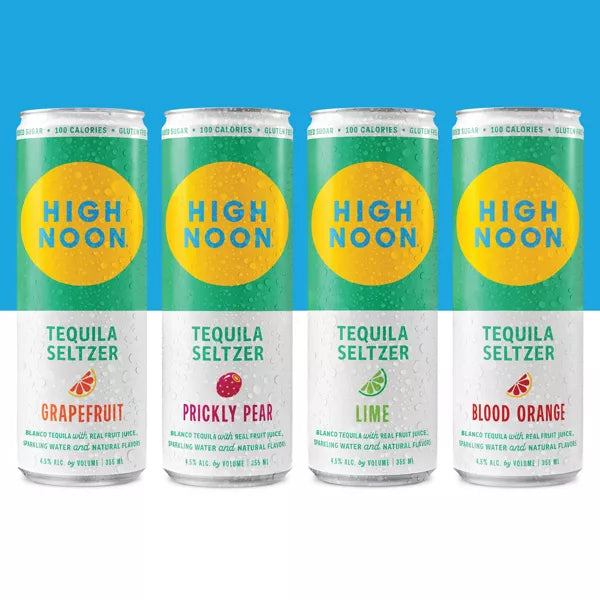 High Noon Tequila Seltzer Variety Pack - 8pk/355ml Cans