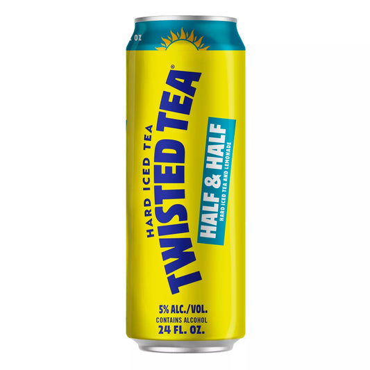 Twisted Tea Half and Half Hard Iced Tea and Lemonade - 24 fl oz Can