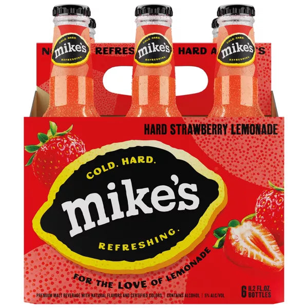 Mike's Hard Strawberry Lemonade - 6pk/11.2 fl oz Bottles