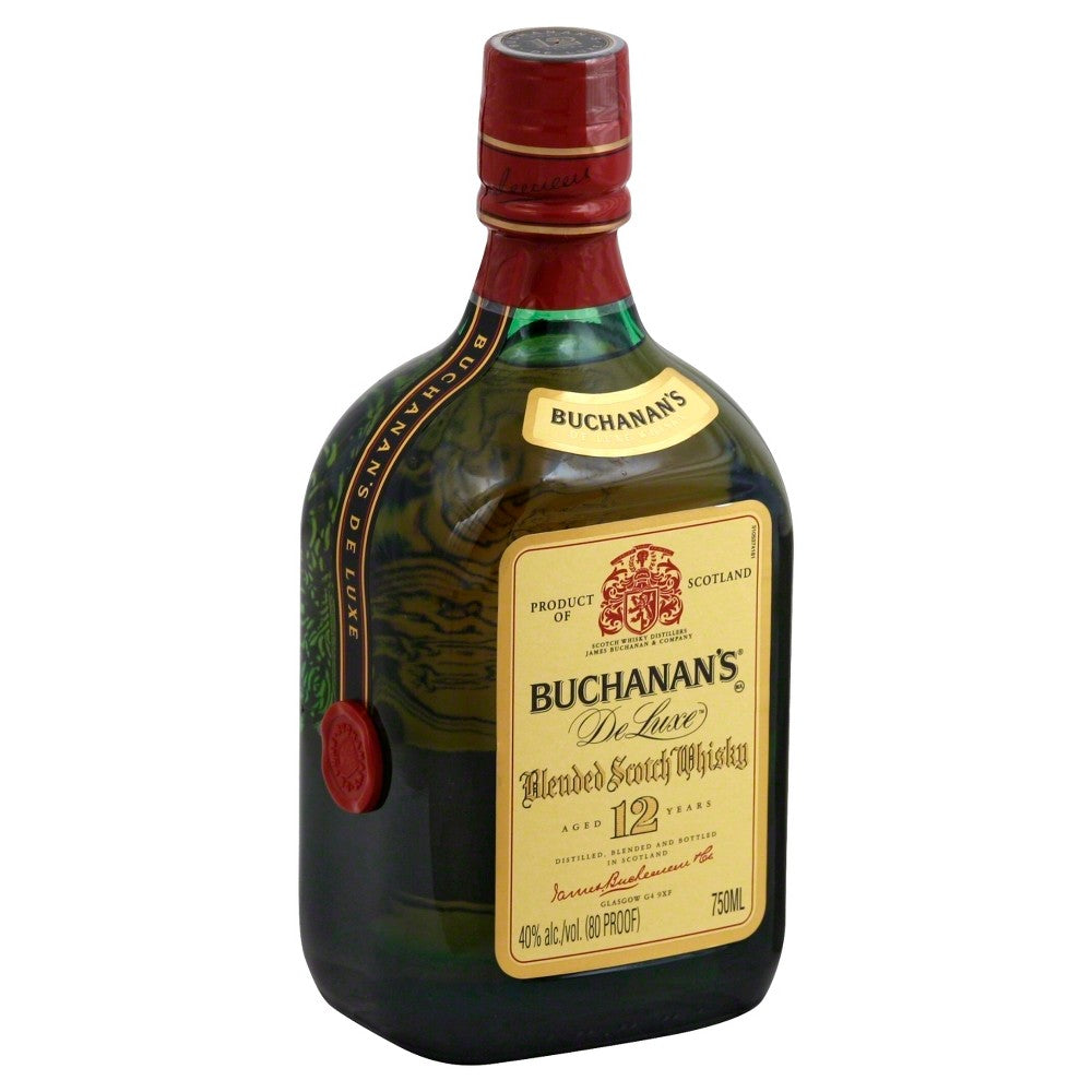 Buchanan's DeLuxe Aged 12 Years Blended Scotch Whisky, 750 mL (80 Proof)