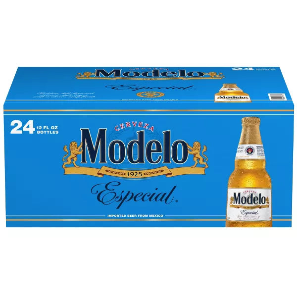 Modelo Especial Lager Beer - 24pk/12 fl oz Bottles