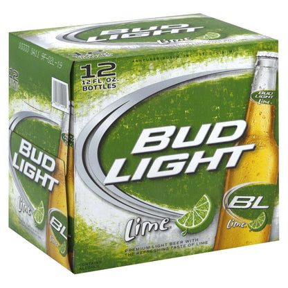 Bud Light Lime Beer - 12pk / 12oz Bottles