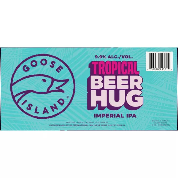 Goose Island Tropical Beer Hug DDH DIPA - 12pk/12 fl oz Cans