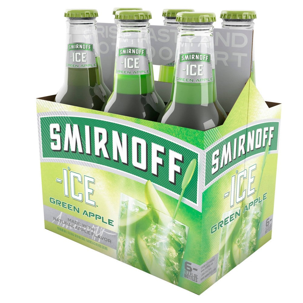 Smirnoff 6PK Twisted V Grn Appl