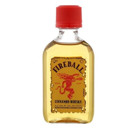 Fireball Cinnamon Whisky 4 Pack 50ml 66 Proof