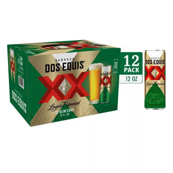Dos Equis Mexican Lager Beer - 12pk/12 fl oz Cans