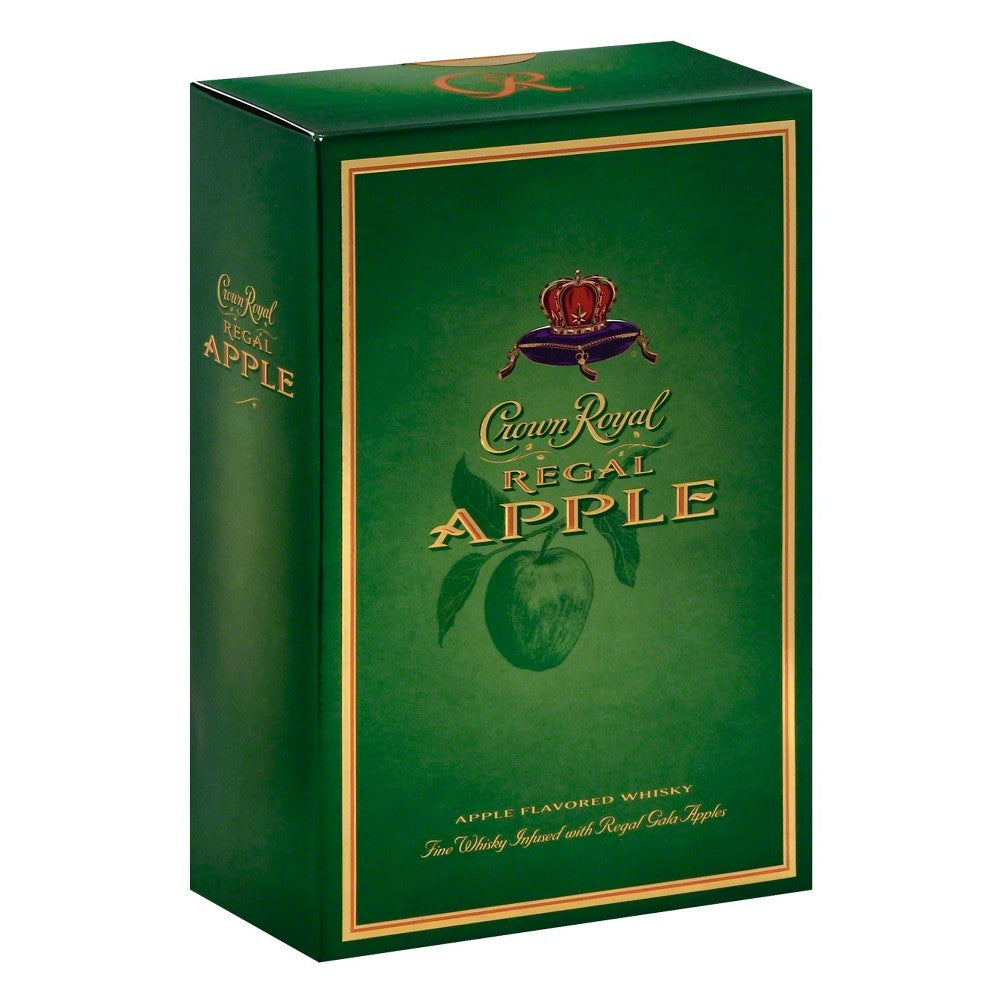 Crown Royal Regal Apple Flavored Whisky, 750 mL (70 Proof)
