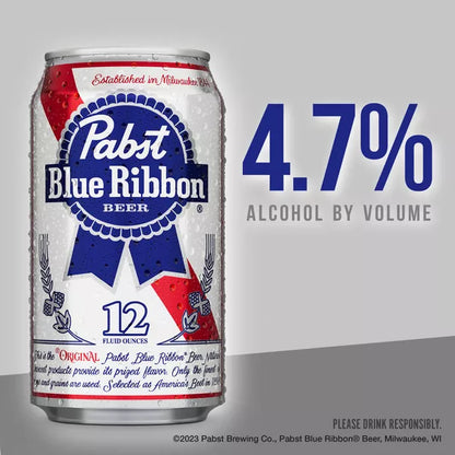 Pabst Blue Ribbon Beer - 6pk/16 fl oz Cans
