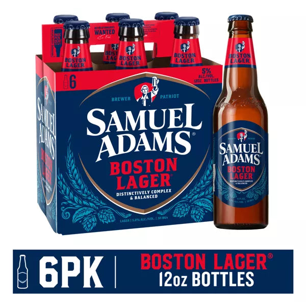 Samuel Adams Boston Lager Beer - 6pk/12 fl oz Bottles