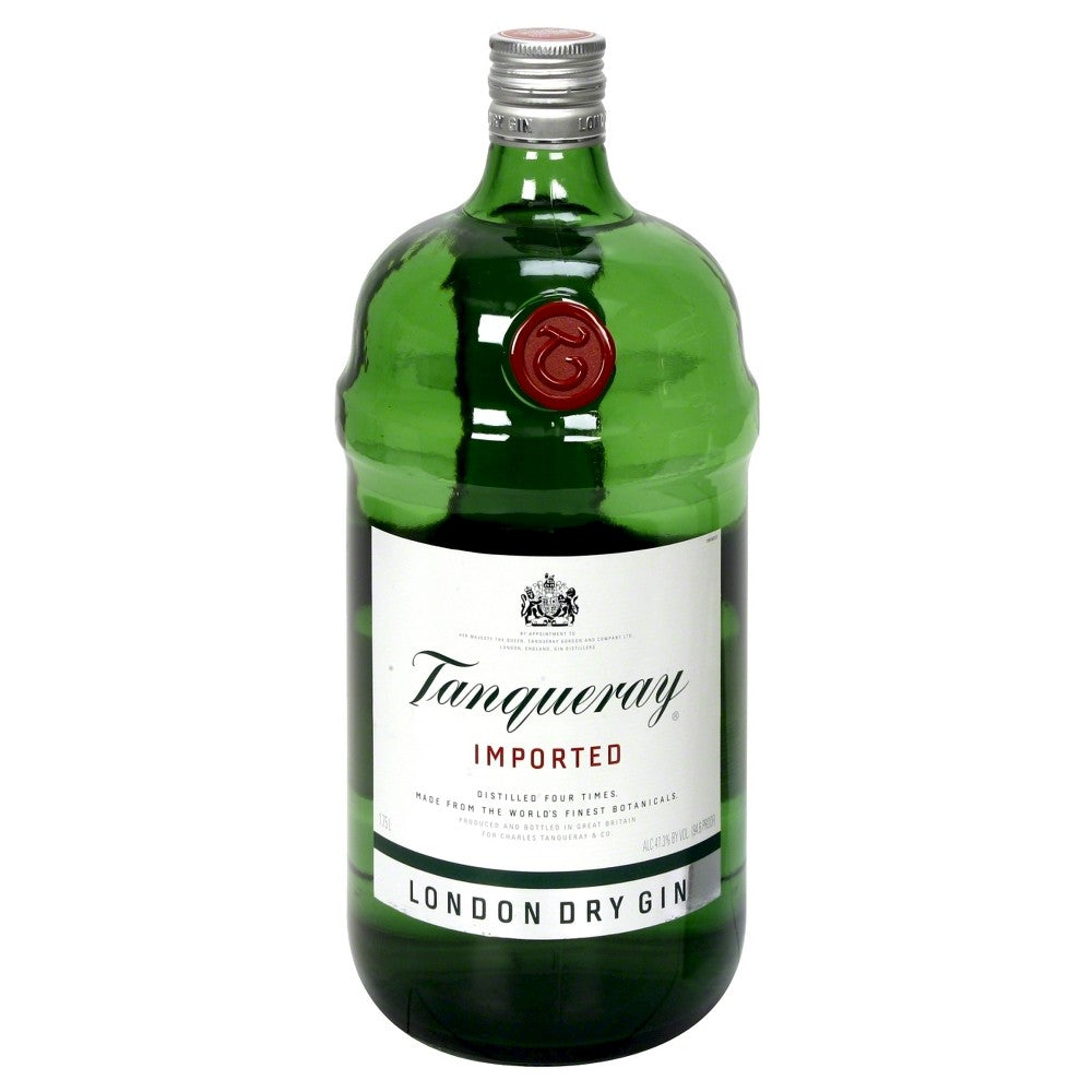 Tanqueray London Dry Gin, 1.75 L (94.6 Proof)