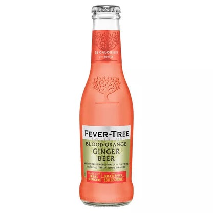 Fever-Tree Light Blood Orange Ginger - 4pk/200ml Bottles