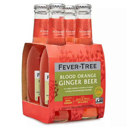 Fever-Tree Light Blood Orange Ginger - 4pk/200ml Bottles