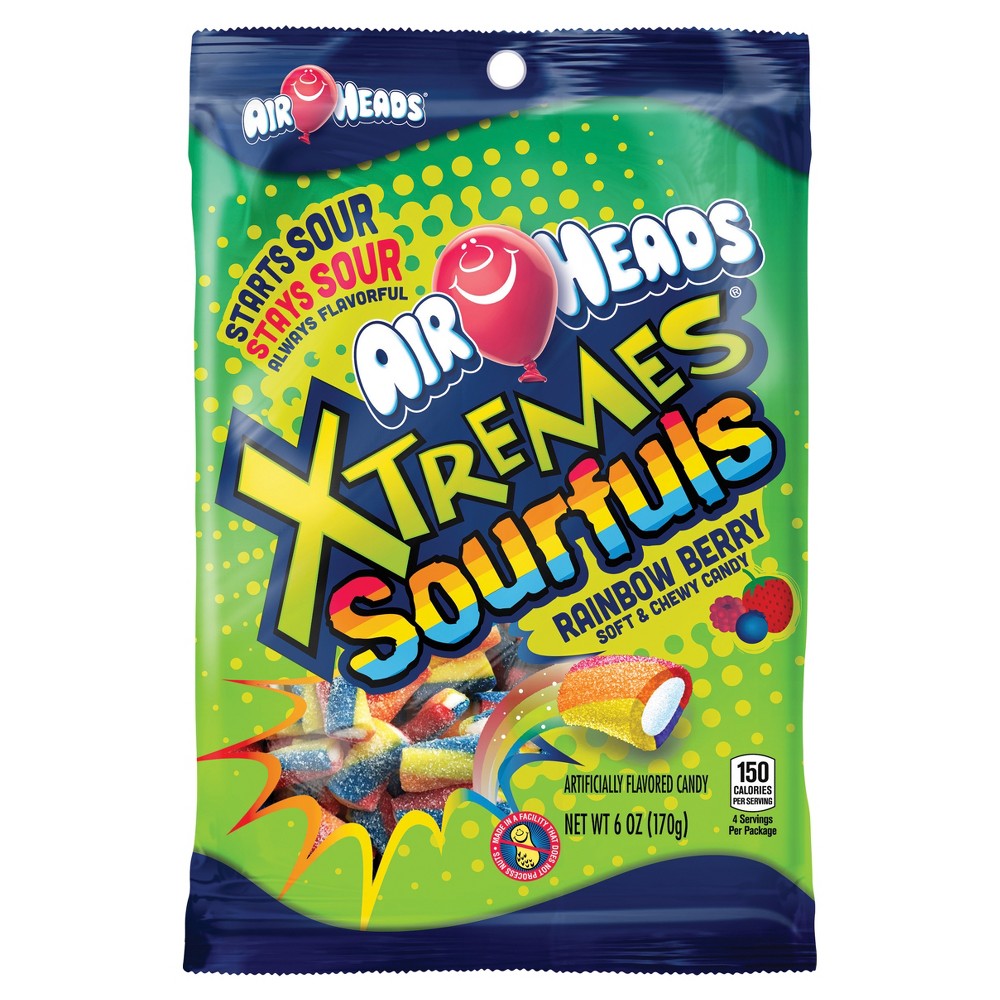 SOURFULS RAINBOW BERRY XTREMES CANDY, SOURFULS, RAINBOW BERRY
