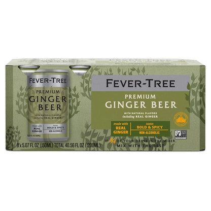 Fever-Tree Ginger Beer- 8pk/150ml Cans