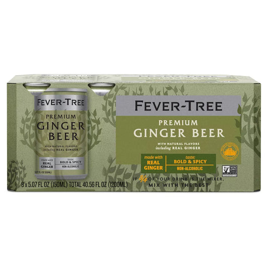 Fever-Tree Ginger Beer- 8pk/150ml Cans