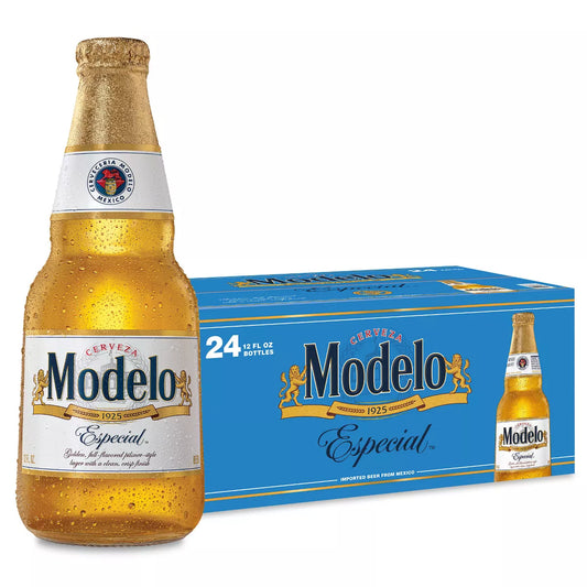 Modelo Especial Lager Beer - 24pk/12 fl oz Bottles