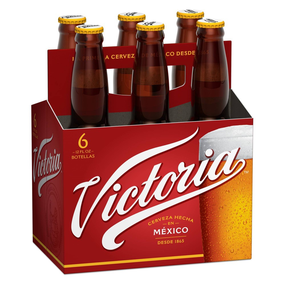 Victoria Mexican Lager Beer, 6 pk 12 fl oz Bottles, 4.0% ABV