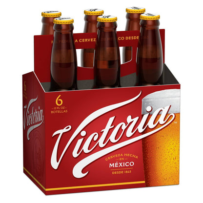 Victoria Mexican Lager Beer, 6 pk 12 fl oz Bottles, 4.0% ABV