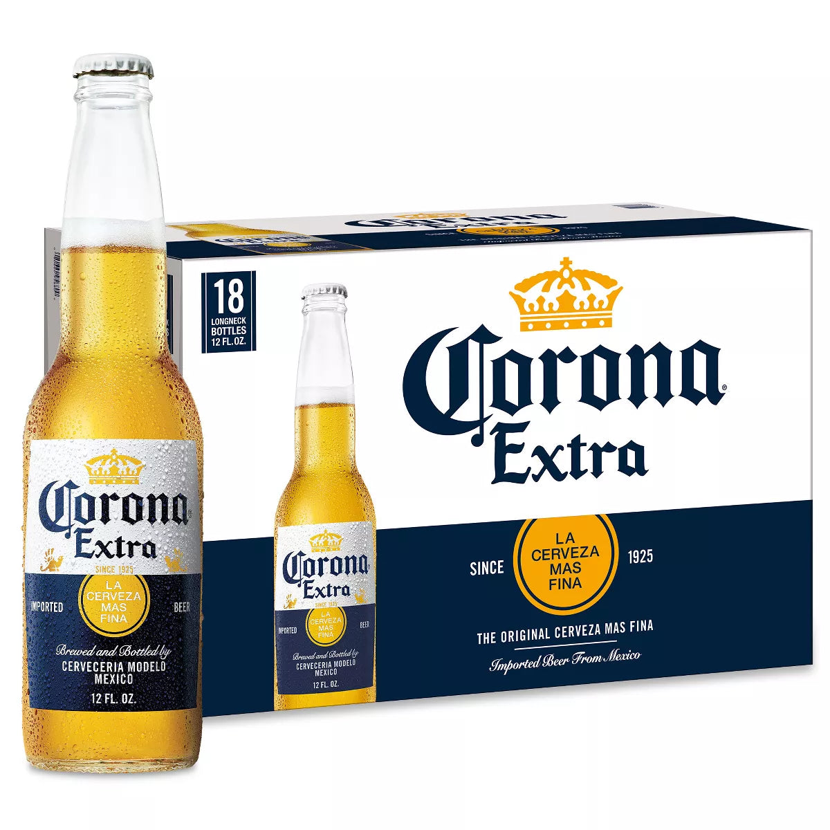 Corona Extra Lager Beer - 18pk/12 fl oz Bottles