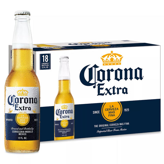 Corona Extra Lager Beer - 18pk/12 fl oz Bottles