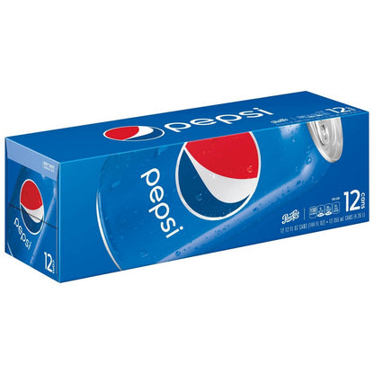 Pepsi Cola Soda Pop  12 fl oz  12 Pack Cans