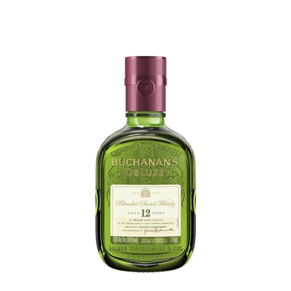 Buchanan's DeLuxe Aged 12 Years Blended Scotch Whisky, 375 mL (80 Proof)