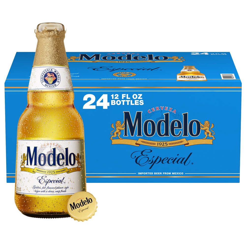 Modelo Especial Lager Beer - 24pk/12 fl oz Bottles
