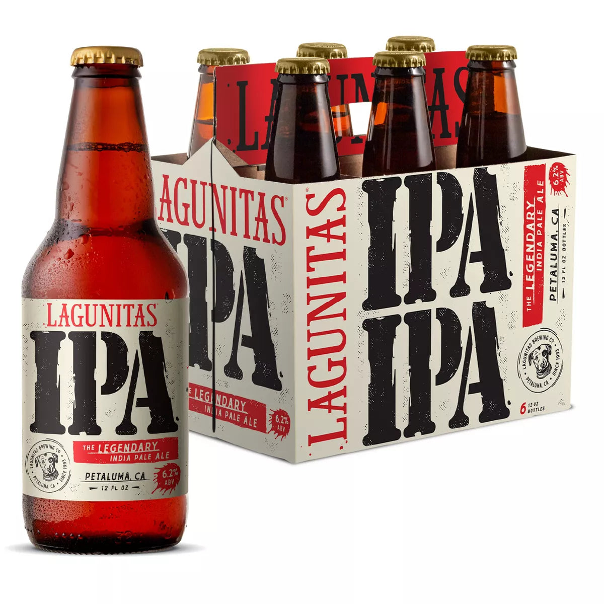 Lagunitas IPA Beer - 6pk/12 fl oz Bottles