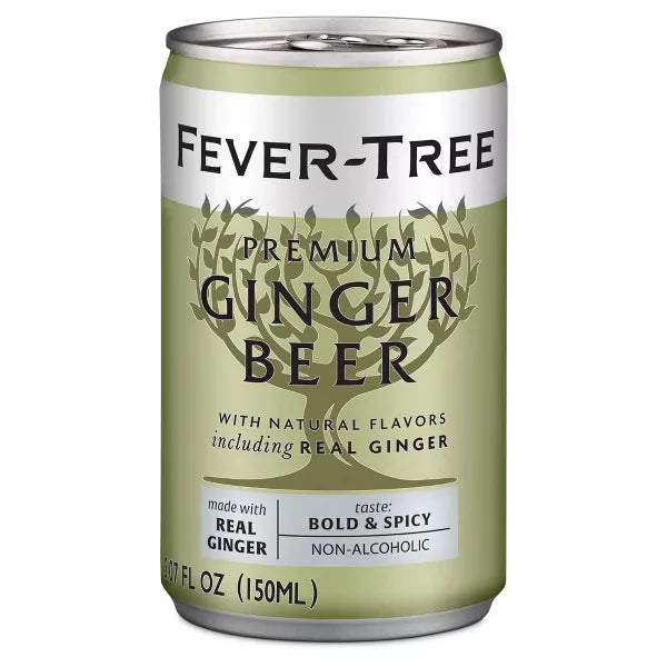 Fever-Tree Ginger Beer- 8pk/150ml Cans