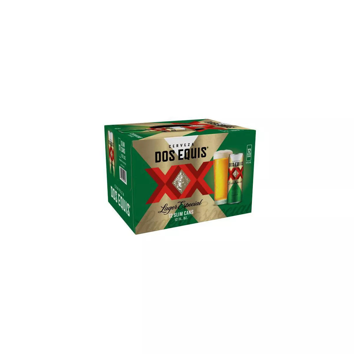 Dos Equis Mexican Lager Beer - 12pk/12 fl oz Cans