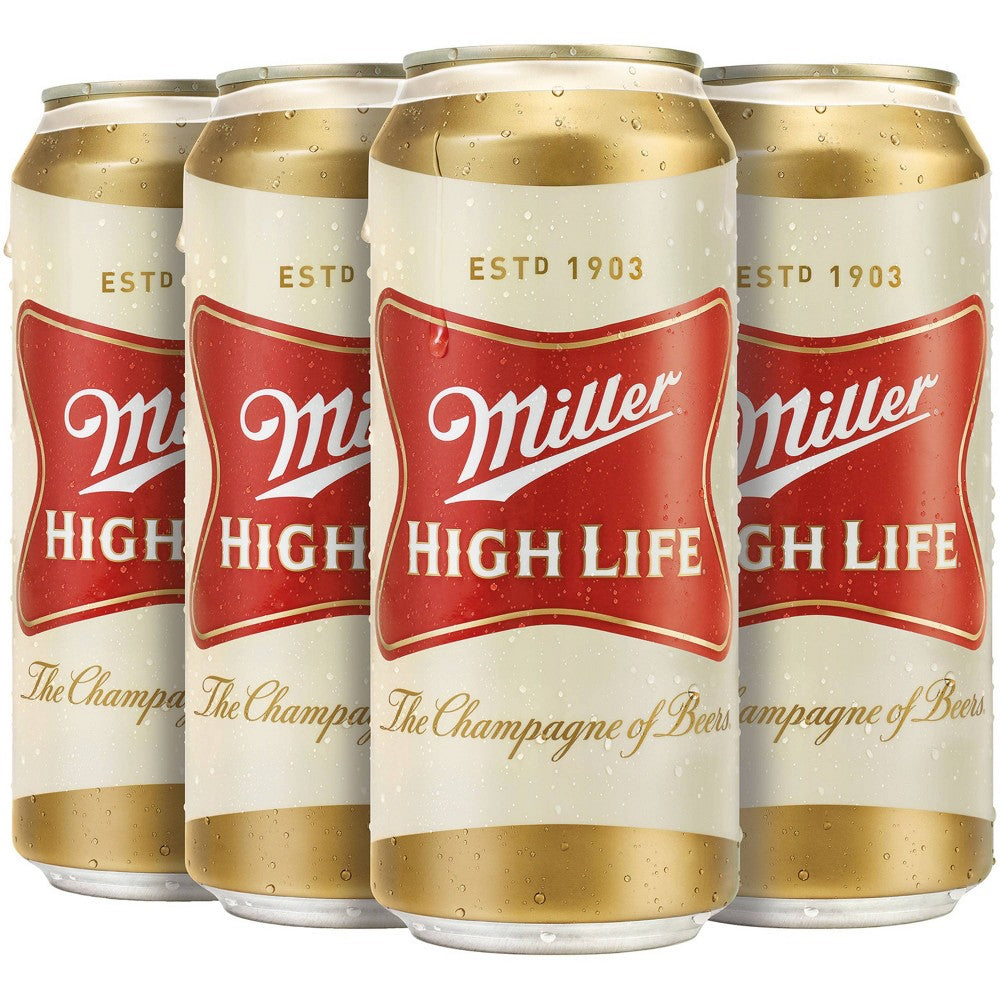 Miller High Life Beer - 6pk/16 fl oz Cans