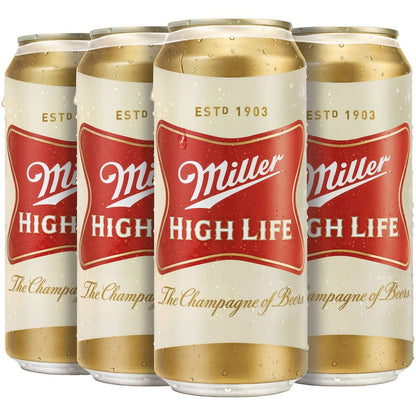 Miller High Life Beer - 6pk/16 fl oz Cans