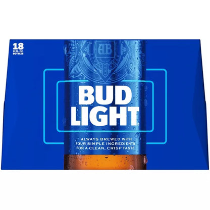 Bud Light American Lager Beer - 18pk/12 fl oz Bottles