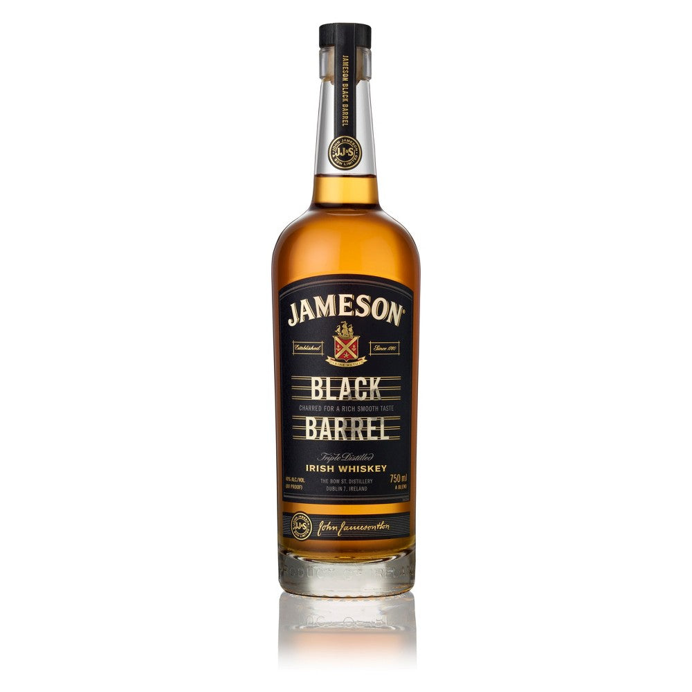 Jameson Irish Whiskey Ireland Black Barrel 1L Bottle