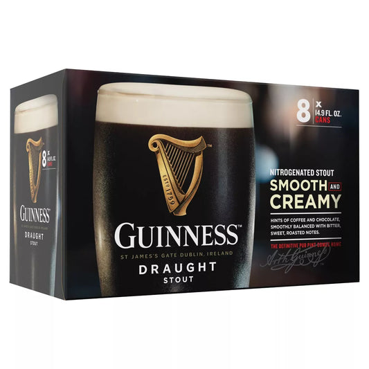 Guinness Draught Beer - 8pk/14.9 fl oz Cans