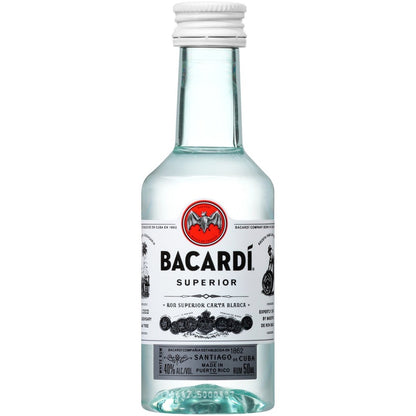 Bacardi Superior Rum, 50 mL