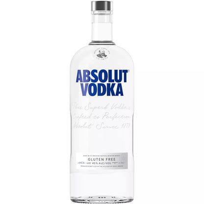 Absolut Vodka Sweden Original 1.75L Bottle