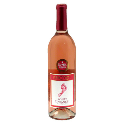 Barefoot White Zinfandel Wine, 750 mL