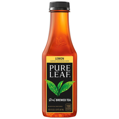 Pure Leaf Tea with Lemon 18.5 Fluid Ounce Plastic Bottle