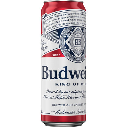 Budweiser Lager Beer - 25 fl oz Can