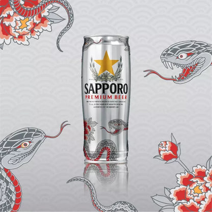 Sapporo Premium Beer - 22 fl oz Can