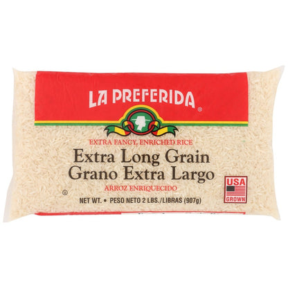 EXTRA FANCY, ENRICHED EXTRA LONG GRAIN RICE